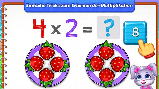 Multiplikation spiele Für 2-7 screenshot