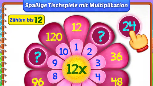 Multiplikation spiele Für 2-7 screenshot
