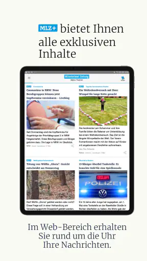 Münsterland Zeitung screenshot 11