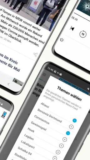 Münsterland Zeitung screenshot