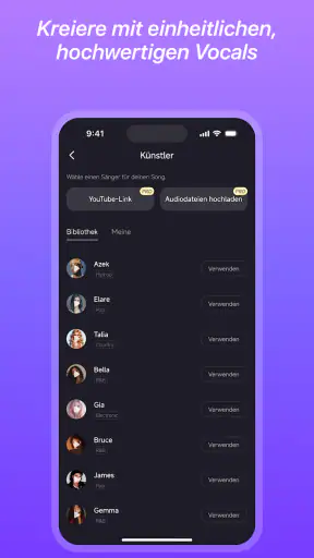 Mureka: KI‑Musiktool generiert screenshot