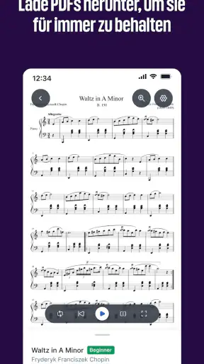 MuseScore Noten & Akkorde App screenshot
