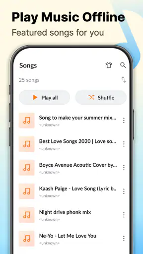 Music Downloader & Mp3 Player screenshot 9