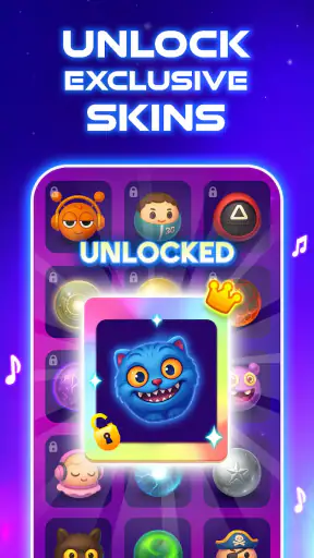 Musik Rhythm Hop: Ball Spiele screenshot