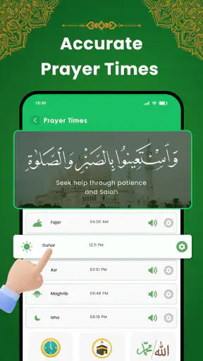 Muslimische Koran-Gebetszeit screenshot