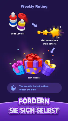 Muttern Sortieren: Farbspiel screenshot