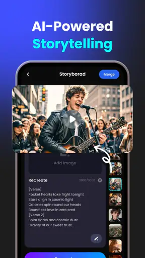 Muvio - AI Music Video Maker screenshot
