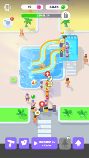 My Aquapark: Idle Water Empire screenshot 12