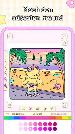 My Cute Friends: Malbuch screenshot 9