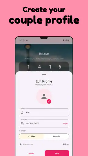 My Love: In Love Days Counter screenshot 12