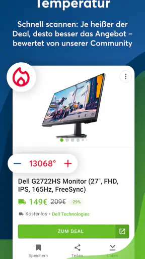 mydealz – Gutscheine, Angebote screenshot