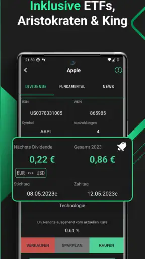 MyDividends24 - Aktien & ETF screenshot