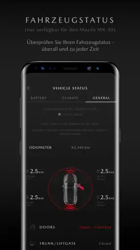 MyMazda screenshot