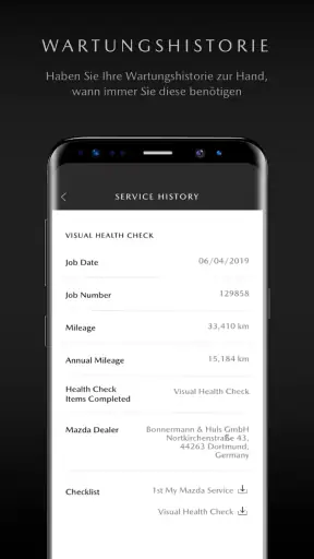 MyMazda screenshot