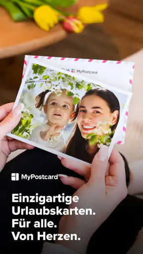 MyPostcard Postkarten App screenshot