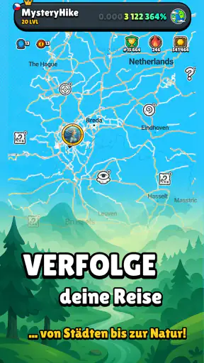 MysteryHike: Reisen & Wandern screenshot 9