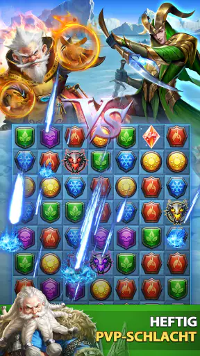MythWars & Puzzles: RPG Match3 screenshot
