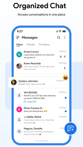 Nachrichten SMS screenshot