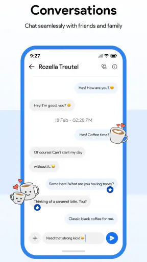 Nachrichten SMS screenshot