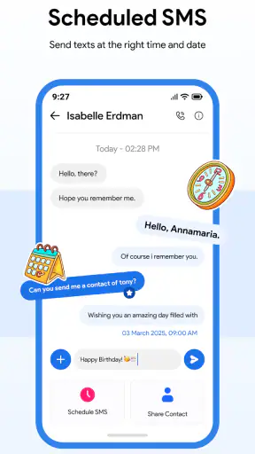 Nachrichten SMS screenshot
