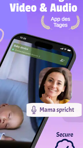 Babyphone Nani: Sichere Kamera screenshot