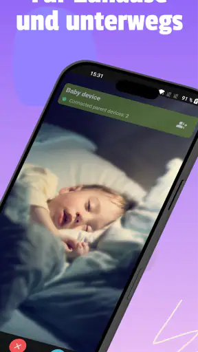 Babyphone Nani: Sichere Kamera screenshot