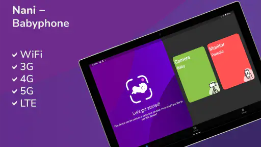 Babyphone Nani: Sichere Kamera screenshot