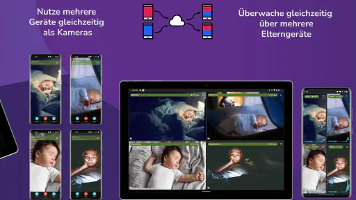 Babyphone Nani: Sichere Kamera screenshot