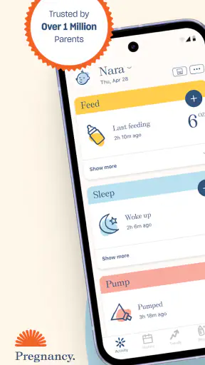 Nara - Baby & Mom Tracker screenshot