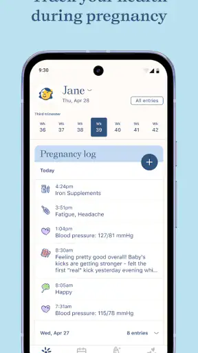 Nara - Baby & Mom Tracker screenshot