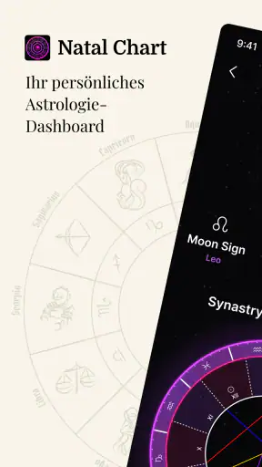 Natal Chart: Astro Horoskop screenshot