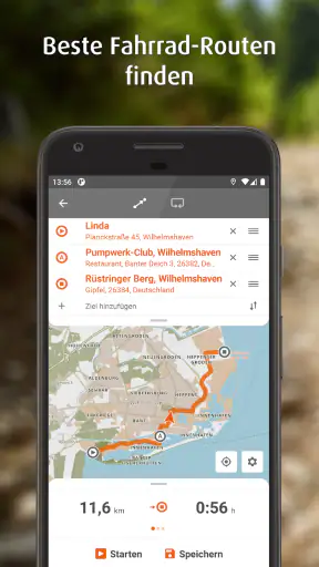 Naviki – das Fahrrad-Navi screenshot