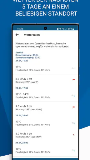 NavShip Boot-Routenplaner screenshot