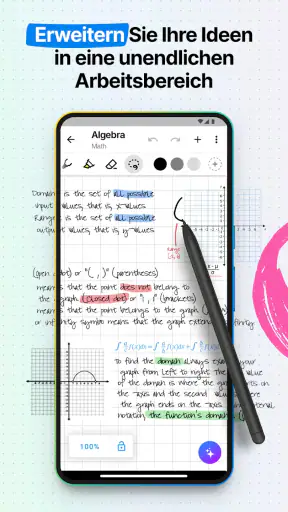 MyScript Notes: AI Notes & PDF screenshot