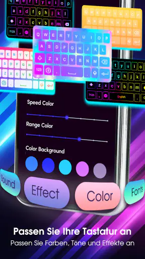 Neon LED Keyboard|LED Tastatur screenshot