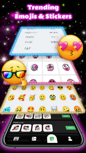 Neon Love Themen screenshot