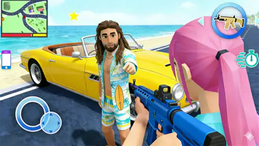 Neon Streets screenshot