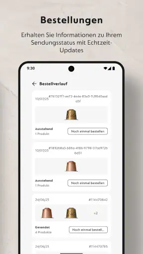 Nespresso Store screenshot