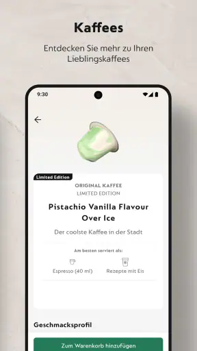 Nespresso Store screenshot