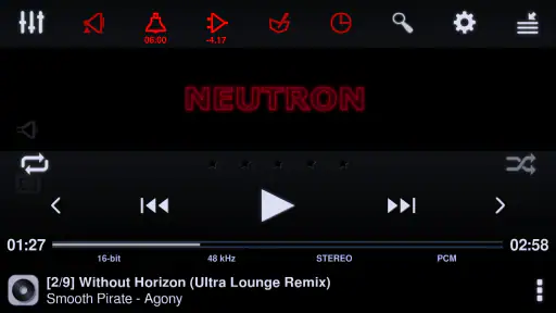 Neutron Music Player screenshot 9