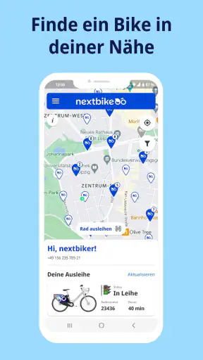 nextbike screenshot