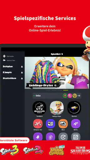 Nintendo Switch App screenshot