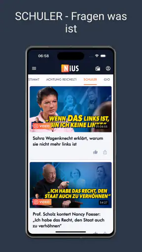 NIUS screenshot