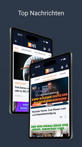 NIUS screenshot