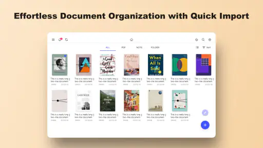 Notein: Schriften,Notizen,PDFs screenshot