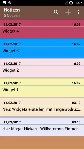 Notizen App Deutsch screenshot 9