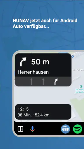 NUNAV Navigation screenshot