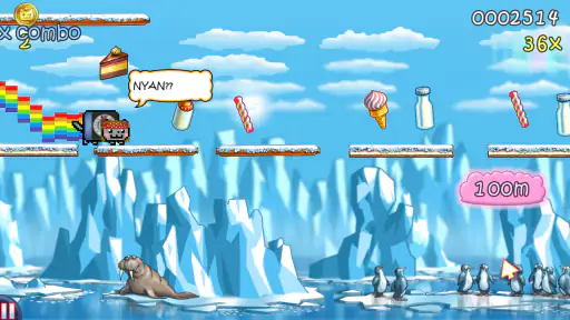Nyan Cat: Verloren im Weltraum screenshot