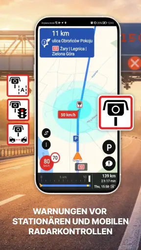 Odysseus GPS Lkw-Navigation screenshot