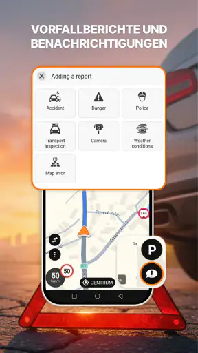 Odysseus GPS Lkw-Navigation screenshot